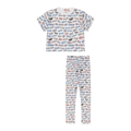 Paises Leggings Set for Kids | Vibrant Multicultural Print